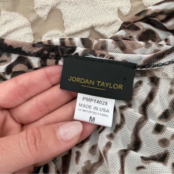 Leopard Mesh Beach Coverup - Picture 3 of 5